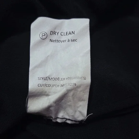 Vince Navy Lace Knit Sweater Dress Long Sleeve Crew Neck‎ Size S - Picture 7 of 10